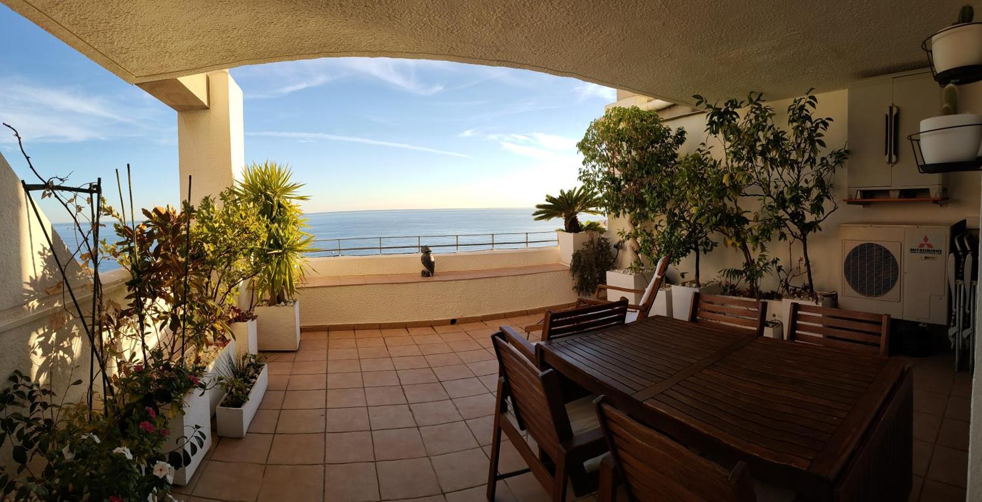 Piso En La Primera Linea Del Mar Con 2 Dormitorios Benidorm Exterior foto